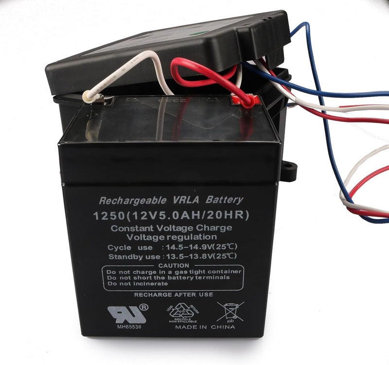 Rnigs 12V Trailer Breakaway Kit, Trailer Brake Controller with LED Test Light/Electric Break Away System- Electric Brake Control Kit for Easy Installation-Universal Waterproof Brake Controller (a Battery) - Image 4
